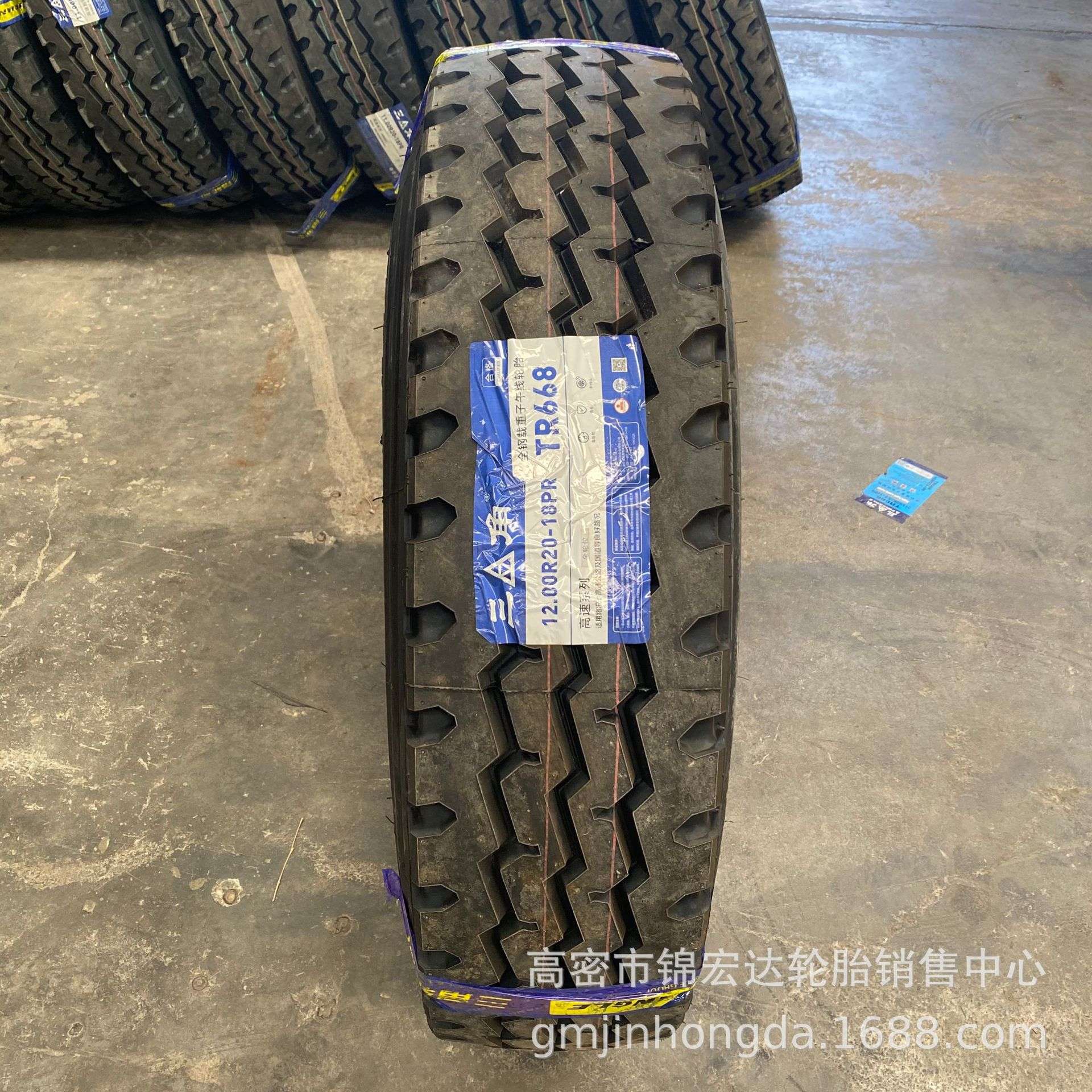 全钢卡车轮胎12.00R20前四后八轮轮胎1200R20中花