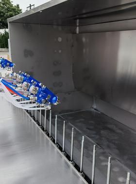 塑源头厂料家小型迷你地VRB轨线设全自动喷涂机五金玩具磁铁喷漆