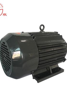 铜线套电机4kwYE2-1-12M311222极二极足功率机械设备配三相电机动