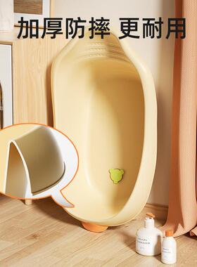 婴3洗澡盆宝宝盆儿童0一岁TH313小新生儿浴澡盆大号婴幼儿家用小