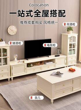 家誉户享实木酒柜玻璃门客厅储物柜家客PMU柜厅落地轻奢法小酒式
