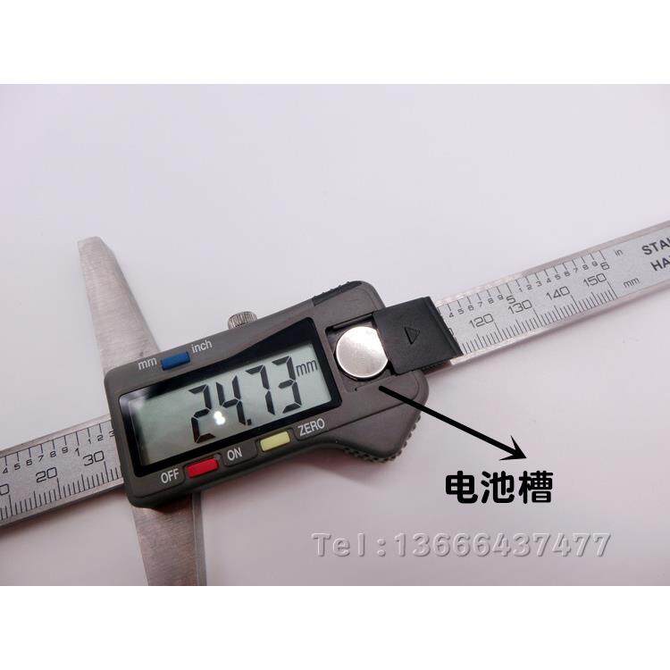 桂林游用沟数显深度尺0-20多0MM0-RRO00MM单钩带电子深度标卡尺