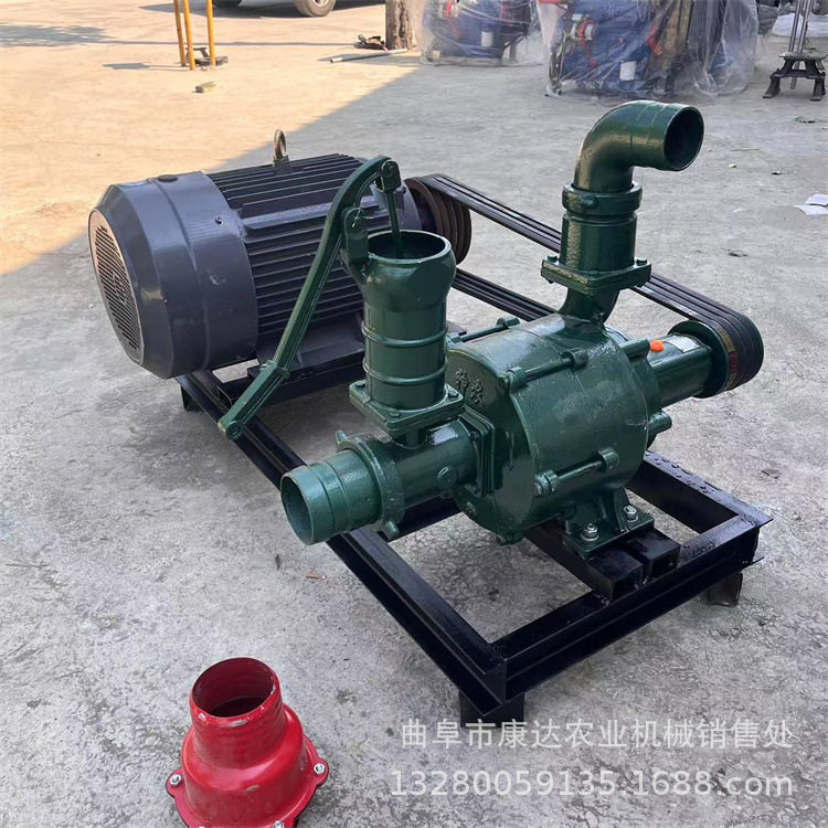 三片叶轮多级泵 柴油机拖车款式 高压喷水泵 高扬程4寸喷灌泵