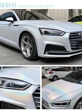 黑色色汽车漆改色膜全车X1000211身装车白面保护贴膜工厂价黑白系