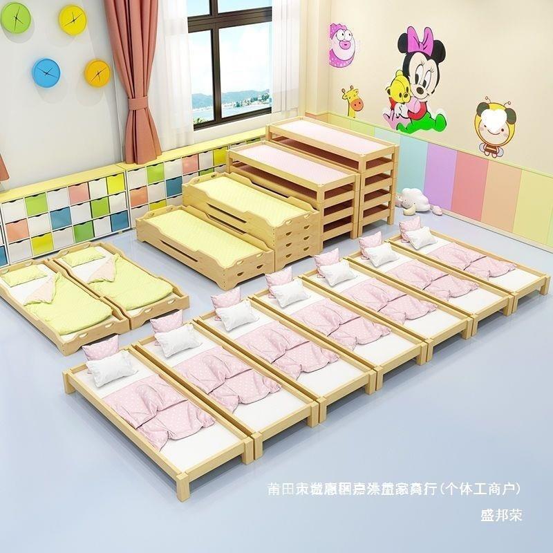 厂厂家邮直托管销LEV儿童床家包多功幼儿园床床实木班床床午休床