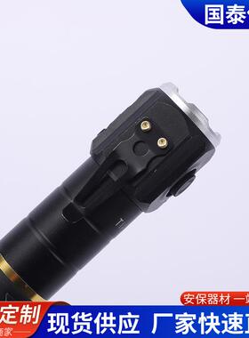 实心簧合自动UJS弹簧伸弹棍缩棍户外法车载橡胶手柄三节棍