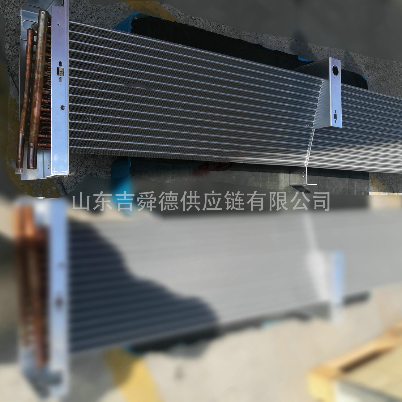 海格中巴客车冷凝器芯体左右