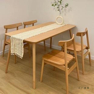 榉置木桌板吧台面亚985克力餐桌书桌一字隔台板物架层板实木桌面