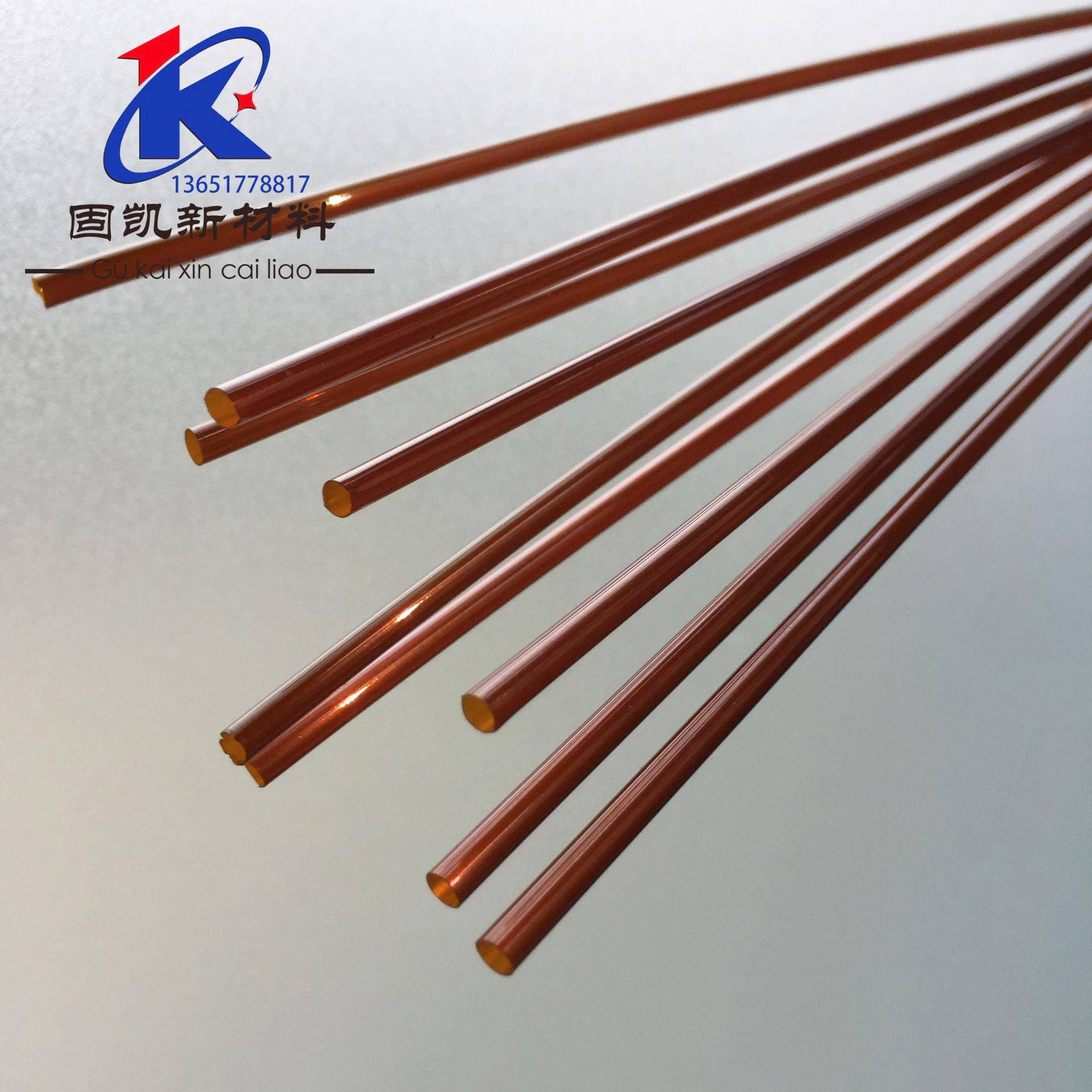 聚酰亚胺PI管孔毛细绝缘套管耐NUF管高低温不脆化微不软管化变形