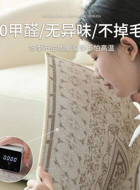 客厅地卧毯可2025新款波水JDJ斯风免洗擦沙发茶几垫室家用防易打