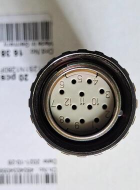 倍4加福联轴器母1头连ACB接器916母头M232针PVC8芯11芯