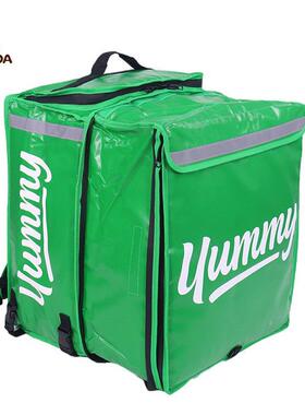 现货Yu热mmy5配送保温箱车L载双8肩蛋糕冷藏披KLZ萨保外卖箱