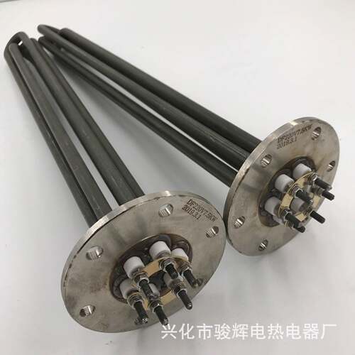 热防水垢电加热管壳Y2带罩3535法兰热管反应釜加管高温油电加热管