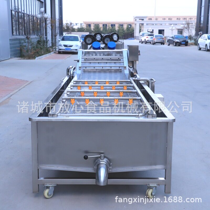 全自动不锈钢气泡果蔬清洗机