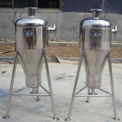 立式旋流除砂器降低浊度大口径除污过滤器全自动离心扩容式除污器