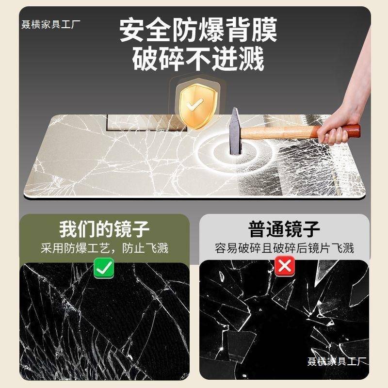 实镜衣子全身镜设计穿镜木落地镜试家用客厅衣镜壁挂式IDA贴墙卧