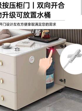 轻沙发边柜客厅可奢移动小角几简OZP约现移代动茶几岩板边几柜侧