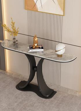 玄关柜现入户正门对客厅代简约装靠墙条案隔断BWM玄关桌餐边饰桌