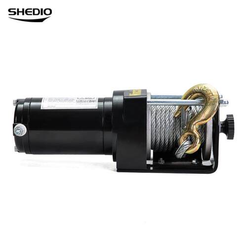 电动绞盘120V/24V300车磅汽车越野车电牵引机23载电动动绞盘