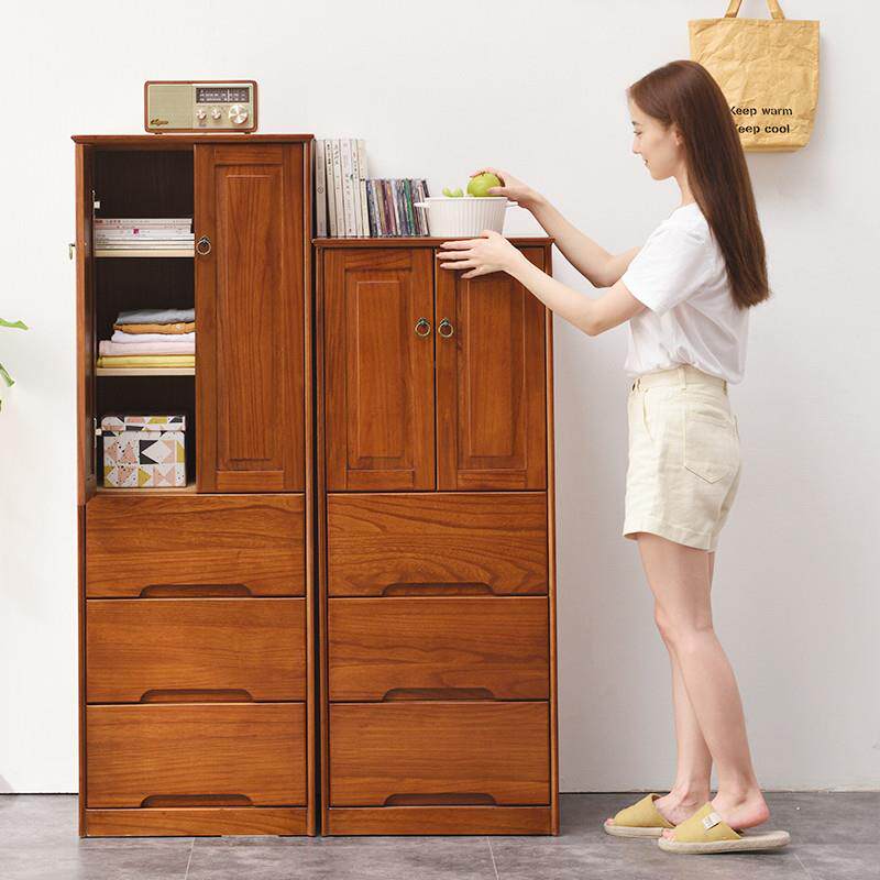 7实木衣柜家用卧室五斗柜50/60cm抽K柜卧室小斗五橱无品牌/屉储物