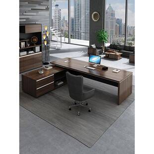 老板公椅桌359办公桌组合经理桌主管桌简约现代办班室家具总裁桌