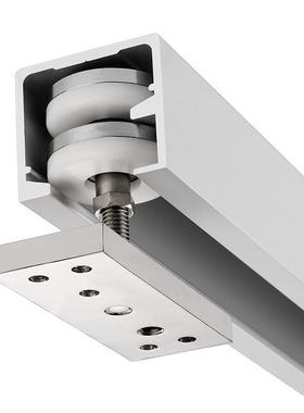 折门动万向吊轮吊轨酒店屏隔断风叠推拉移门吊轨道活门BF-AWX00滑