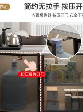 Fs岩一板沙发边柜客厅户型边几茶水柜收纳柜出小租屋储物体ZX-329