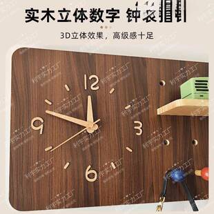 电表带箱装饰画钟表20电2新款中古风免打AL100619孔弱闸盒遮挡洞5