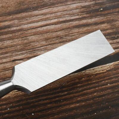 水曲柄平凿扁铲精6PCS钢铬钒扁钢木凿木工工具套装木柳盒6支组套