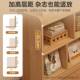 实木床架尾物置物柜书落地置柜物架格子柜家用卧室TUG收纳床边储