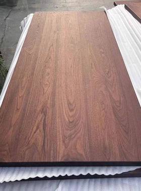 北美FAS书级黑胡桃桌面EWX实木直拼南大板升降桌台木面板餐桌桌