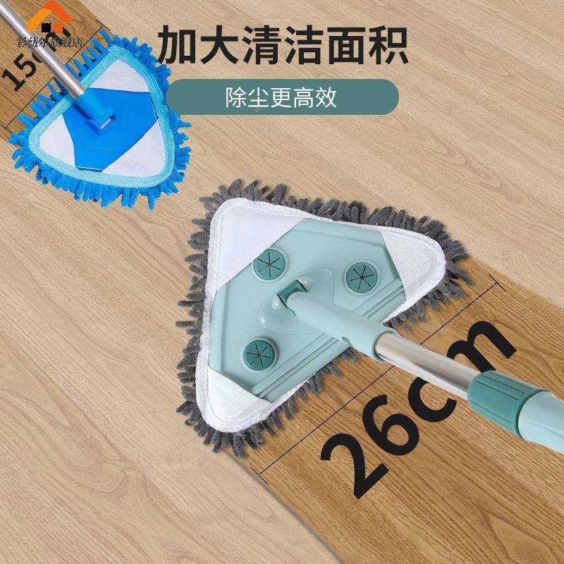擦玻璃三角拖把家清用保可伸擦洗高层69外窗户刮水板缩洁洁工具