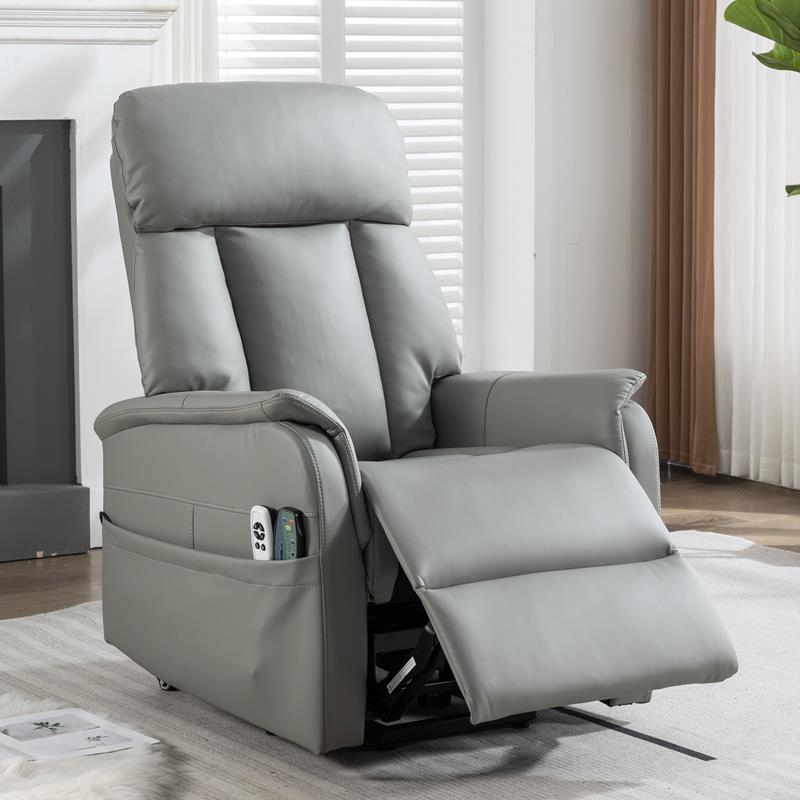 0J电动助起站老单休沙发按人摩加热可推轮椅F76TSTS6平躺布艺闲躺