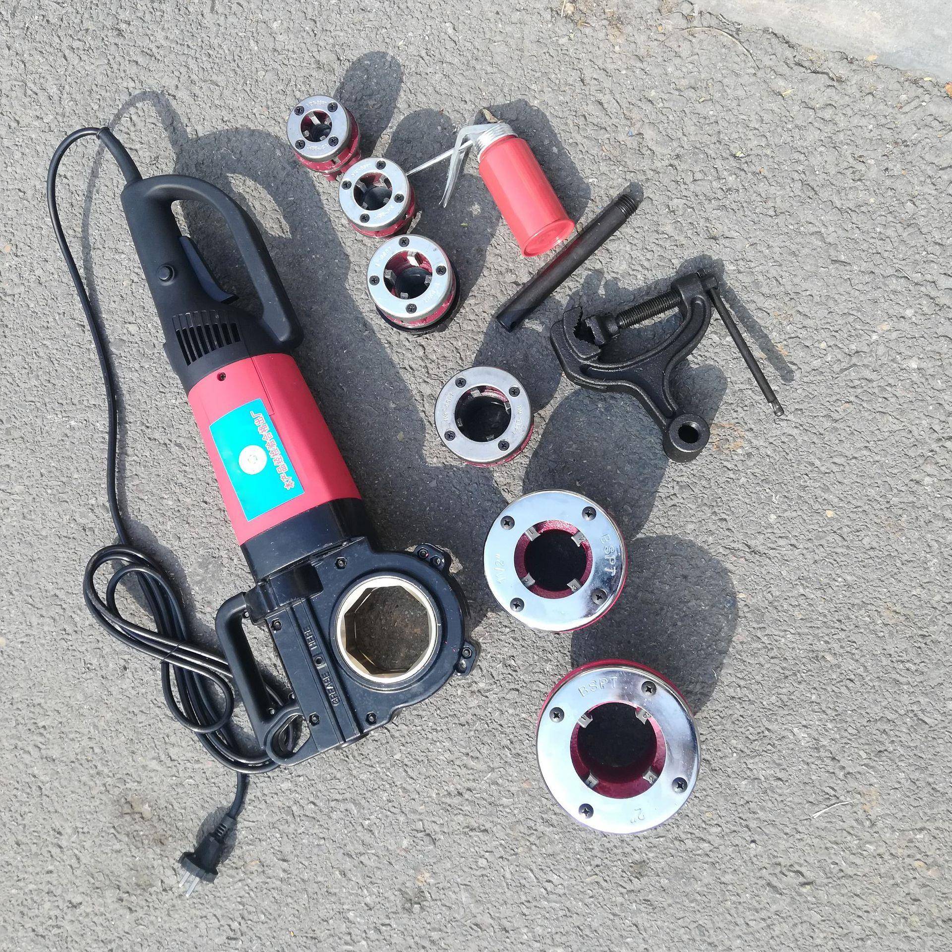 Z1T-Y1-30/50手持式套丝机式便TYU携水管滚0丝机镀锌管K板牙车丝