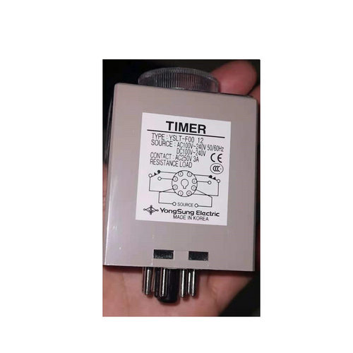 龙声 时间继电器 计时器YT-F00-52-12S  YT-F00 12