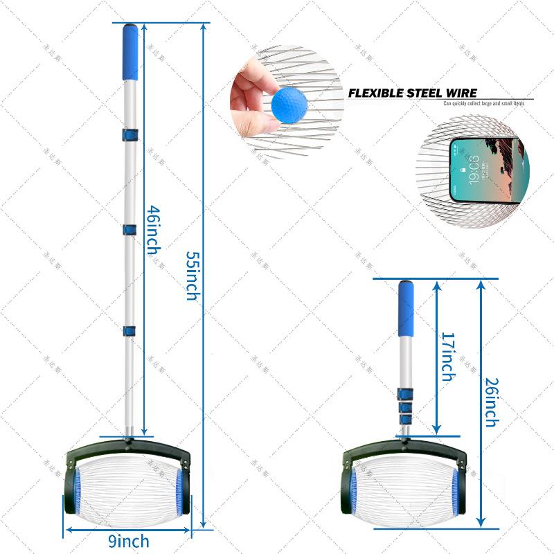 跨境卖坚果收无品牌/集器捡果器热捡桃板林栗园工核具捡拾器水果