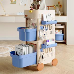 书z 545包置多物架落地书可移动收纳小推多功能书车本家用层桌下
