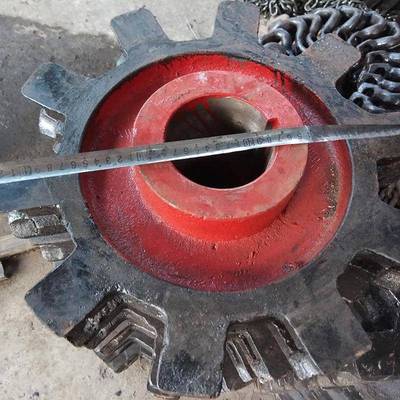 GXZ系列刮板机洗煤机头组尾轮提业升机工48405号钢机械铸链轮总成