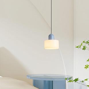 阳跨境中古设计师台过道灯奶油意风床头小吊灯437温馨约创简吧台