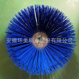 吸尘扫车路车配毛刷交大神ISB州吸尘边刷四蓝色孔丝件神州扫路刷2