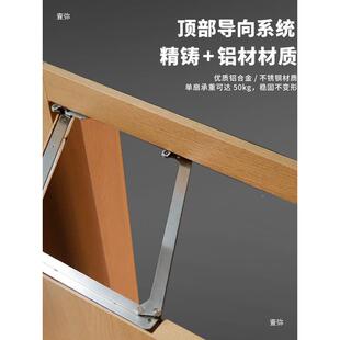 折叠门五金配件平折门下轨吊轮平推开门18无度0对开木门拉ZAM门轨