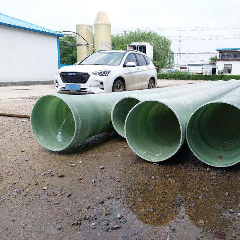 DN8无品牌/00玻璃钢农田灌溉排污管玻道璃钢夹N沙缠绕管D500砂玻