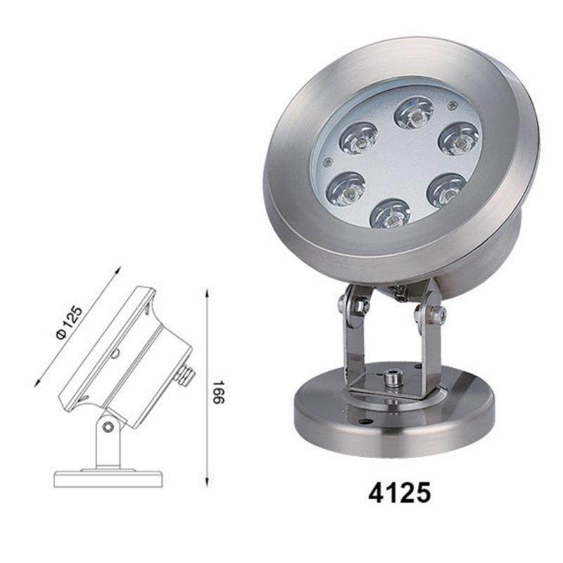 1W2W3W6W9W水底灯LED下泉喷灯水灯景观锦鲤鱼池池灯304XC-SDD-4不