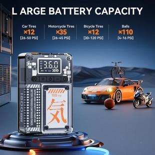 泵车载充气便携电动汽车冲气泵车用式 型小无线929数显轮胎打气泵