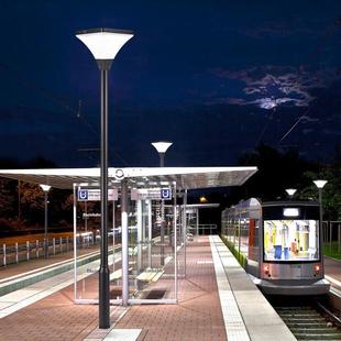 太阳能灯户外用高杆庭院灯3米路4米KXL家亮大功率照明花超园别墅