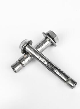 304不锈钢外六角膨胀螺丝加长内管拉爆0内置式膨螺胀栓M6MHAR8M1