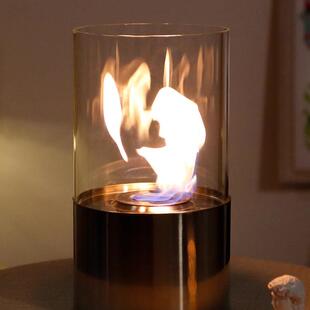 桌面真843火法式精壁炉风火炉篝火炉室内外旋火焰光装饰客酒观厅