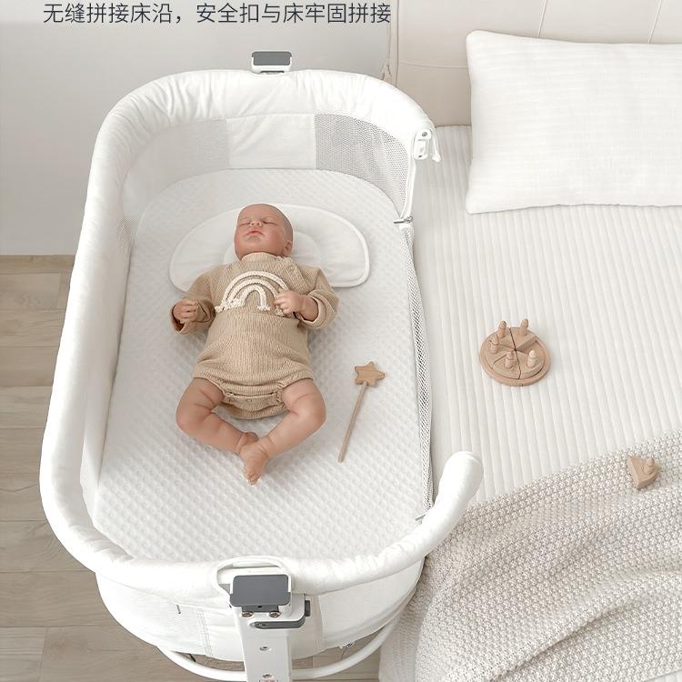 婴儿拼接大床可移月动篮摇床新生儿多功能IDY便携小户型子睡床床