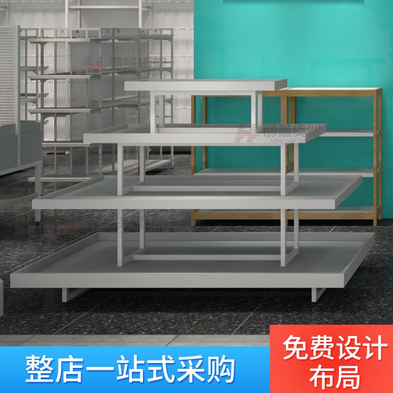 餐具碟子四层AZC流水台精品饰品文米具2元店高流水台诺品货低优架