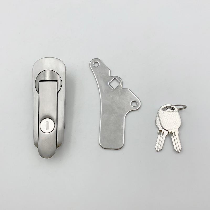 豪华锁电锁新AB02-1配电柜门4械锁新新AB403AB401-1机锁平面新AB4